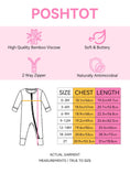 Load image into Gallery viewer, Posh TOT Pastel Seashell Bamboo Baby Convertible Zippy Romper