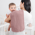 Load image into Gallery viewer, Muslin Burp Cloths in Mauve