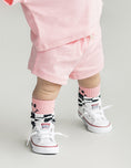 Load image into Gallery viewer, Smiley Shorts Set | Pink Peach