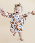 Load image into Gallery viewer, Bubble Romper | Milk & Cookies
