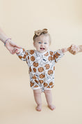 Load image into Gallery viewer, Bubble Romper | Milk & Cookies