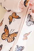 Load image into Gallery viewer, Bamboo Zip Romper | Butterflies