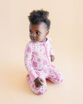 Load image into Gallery viewer, Bamboo Zip Romper | Cowgirl