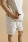 Load image into Gallery viewer, Cargo Shorts Set | Oatmeal