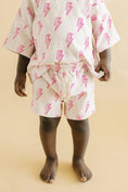Load image into Gallery viewer, Shorts Set | Pink Bolts