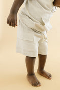 Load image into Gallery viewer, Cargo Shorts Set | Oatmeal