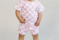 Load image into Gallery viewer, Checkered Shorts Set | Pink