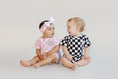 Load image into Gallery viewer, Checkered Shorts Set | Pink