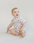 Load image into Gallery viewer, Checkered Shorts Set | Latte