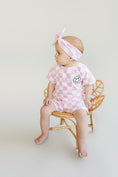 Load image into Gallery viewer, Checkered Shorts Set | Pink