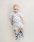 Load image into Gallery viewer, Checkered Shorts Set | Latte