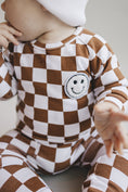 Load image into Gallery viewer, Checkered Smiley Lounge Set | Copper