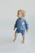 Load image into Gallery viewer, Biker Shorts Set | Blue