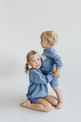 Load image into Gallery viewer, Biker Shorts Set | Blue