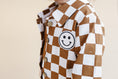Load image into Gallery viewer, Cotton Shacket | Smiley Checkered Copper