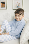 Load image into Gallery viewer, Chunky Knit Sweater | Blue
