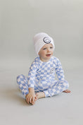 Load image into Gallery viewer, Checkered Smiley Lounge Set | Blue