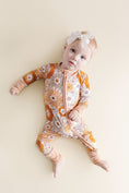 Load image into Gallery viewer, Bamboo Zip Romper | Petal Pop