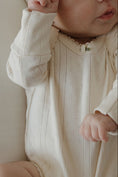 Load image into Gallery viewer, Long Sleeve Snapsuit | Swan