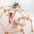 Load image into Gallery viewer, Wooden Climber for Kids in Natural Wood