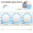 Load image into Gallery viewer, 2-In-1 Kids Vanity Set with Lights for Toddlers 3+ Years Old