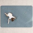 Load image into Gallery viewer, Play Mat with Non-Slip Bottom in Pacific Blue