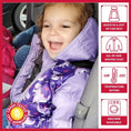 Load image into Gallery viewer, Car Seat Coat | The Road Coat Vegan - Purple Raptor