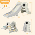 Load image into Gallery viewer, 2 in 1 Baby Slide with Climber for Toddlers Age 18+ Months