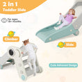 Load image into Gallery viewer, 2 in 1 Baby Slide with Climber for Toddlers Age 18+ Months