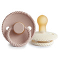 Load image into Gallery viewer, FRIGG Rope Natural Rubber Pacifier 2-Pack