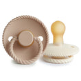 Load image into Gallery viewer, FRIGG Rope Natural Rubber Pacifier 2-Pack
