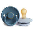 Load image into Gallery viewer, FRIGG Rope Natural Rubber Pacifier 2-Pack