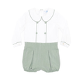 Load image into Gallery viewer, Long Sleeve Barrett Bubble in Hanover Herringbone