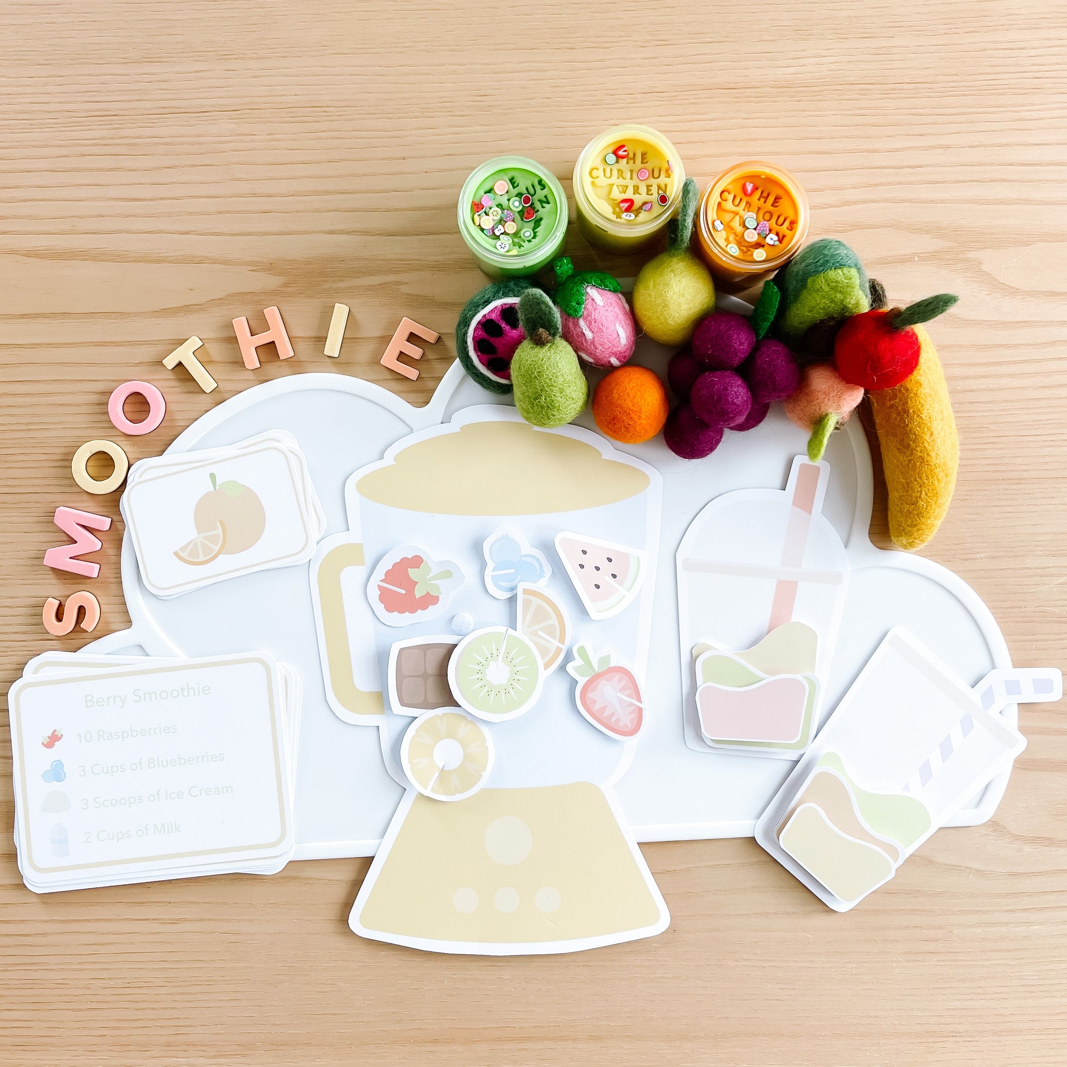 Smoothie Shop Dramatic Play Kit