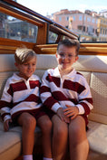 Load image into Gallery viewer, Child Rugby Sweatshirt | Deep Cranberry