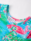 Load image into Gallery viewer, Summer Passion Flamingo Girls Dress