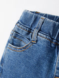 Load image into Gallery viewer, Girls Blue Denim Bell Denim Pants