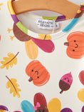 Load image into Gallery viewer, Thanksgiving Turkey Print Girls Dress