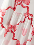 Load image into Gallery viewer, Valentine's Day Milk Silk Girls Dress