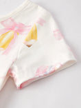 Load image into Gallery viewer, Back to School Bow Pencil Print Girls Dress