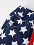 Load image into Gallery viewer, 4th of july Patriotic Star Stripe Bow Flare Pants