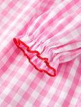 Load image into Gallery viewer, Valentine's Day Heart Bow Smocking Embroidered Pink Dress