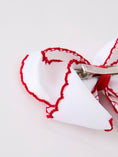 Load image into Gallery viewer, Back-to-school Apple Applique Girls Hairpin 4 Inches/6.25 inches