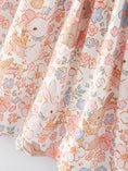 Load image into Gallery viewer, Easter Bunny Floral Print Fly Sleeve Girls Dress