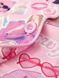 Load image into Gallery viewer, Pink TS Lapel Button Short Sleeve Shorts Pajama Set