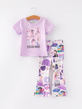 Load image into Gallery viewer, Spring and Summer TS Print Short Sleeve Pants Set