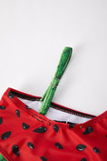Load image into Gallery viewer, Girls Watermelon Irregular Sling Swimsuit