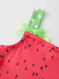 Load image into Gallery viewer, Girls Spring and Summer Watermelon Suspender Dress