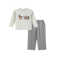 Load image into Gallery viewer, Gray Boo Applique Shirt and Pants Set
