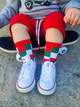 Load image into Gallery viewer, Red + Green Checker